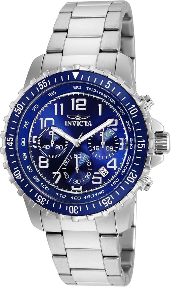 Invicta Specialty 6621 Quartz Plateado/Azul