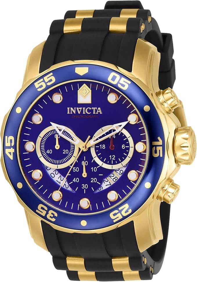 Invicta Pro Diver 6983 Quartz Negro-Dorado/Azul